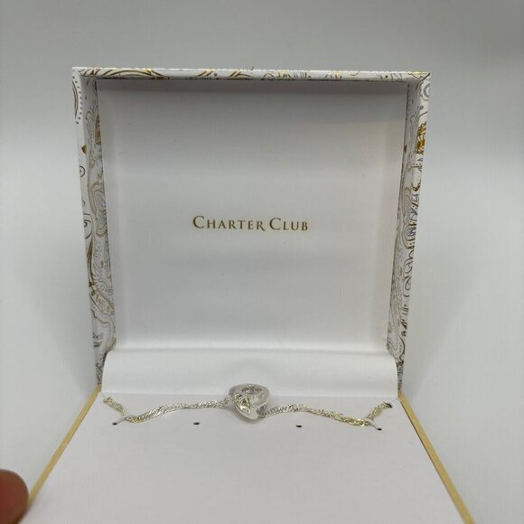 Charter Club Silver Somber Necklace - Picture 2 of 8